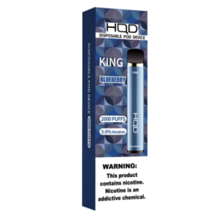 HQD King - Yabanmersini Aromalı Tek Kullanımlık Elektronik Sigara