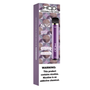 HQD King - Grape (Üzüm) Aromalı Tek Kullanımlık Vape Pod